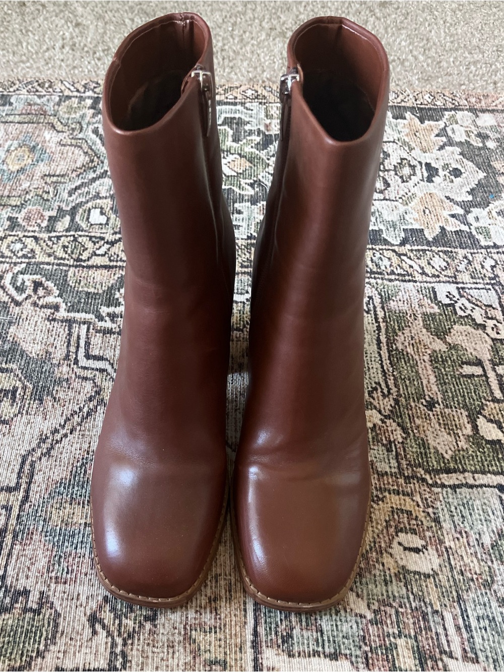 Marc Fisher Brown Booties